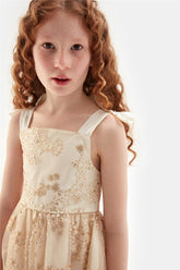 Girl Gold Dress - BgStore