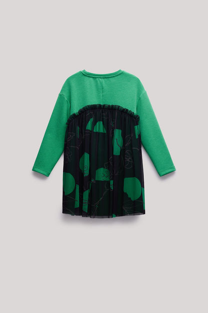 Girl Green Dress - BgStore