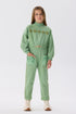 Girl Green Tracksuit Bottom - BgStore