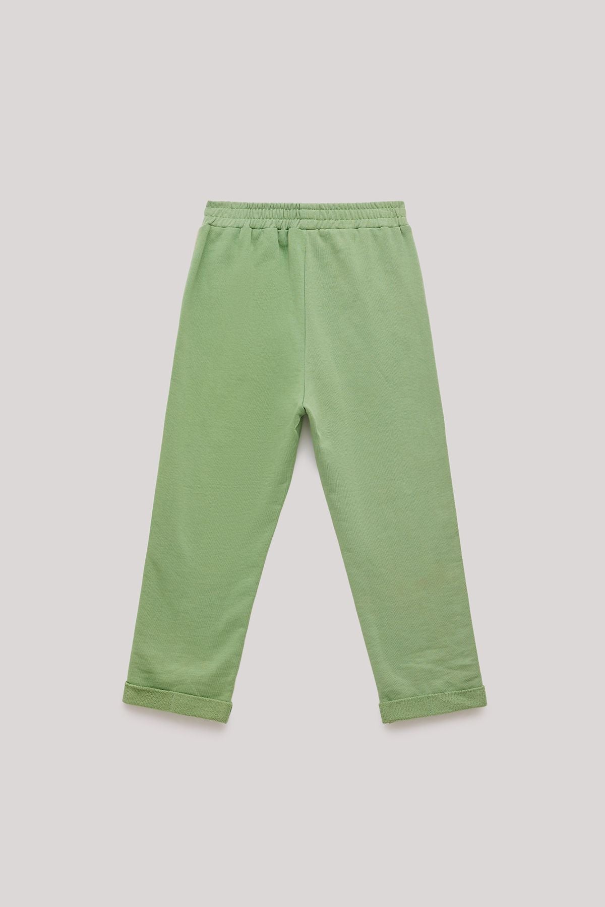 Girl Green Tracksuit Bottom - BgStore