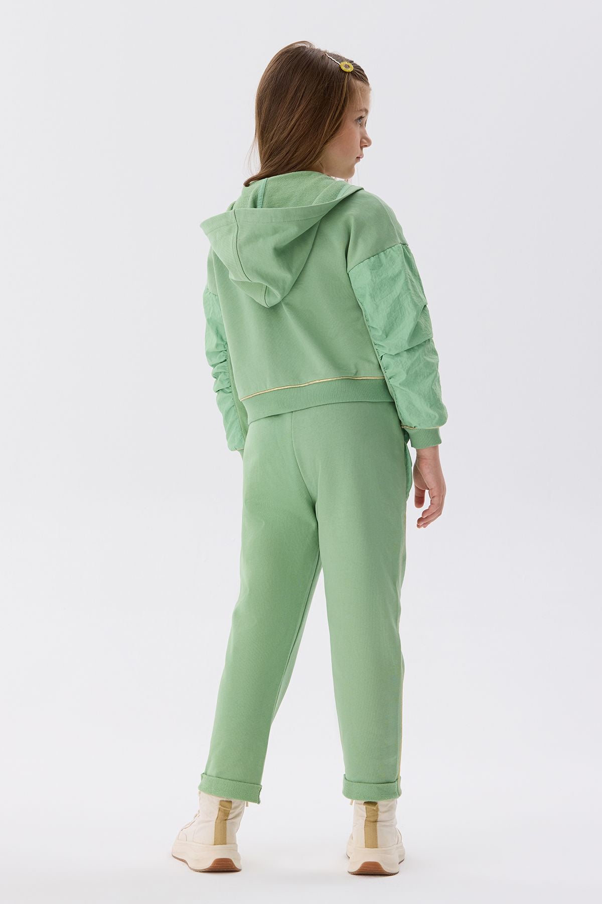 Girl Green Tracksuit Top - BgStore