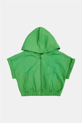 Girl Green Tracksuit Top - BgStore