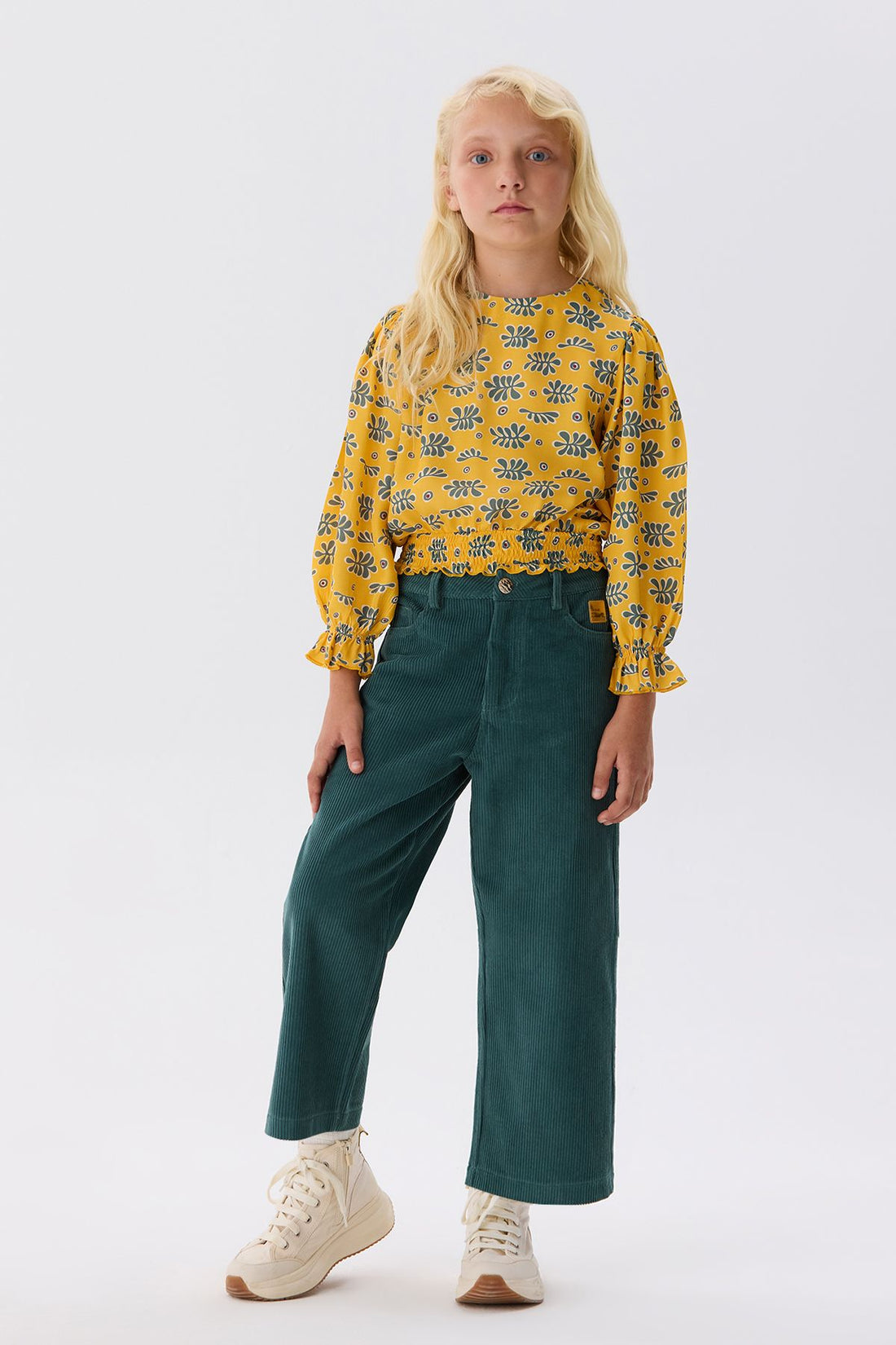 Girl Green Trousers - BgStore