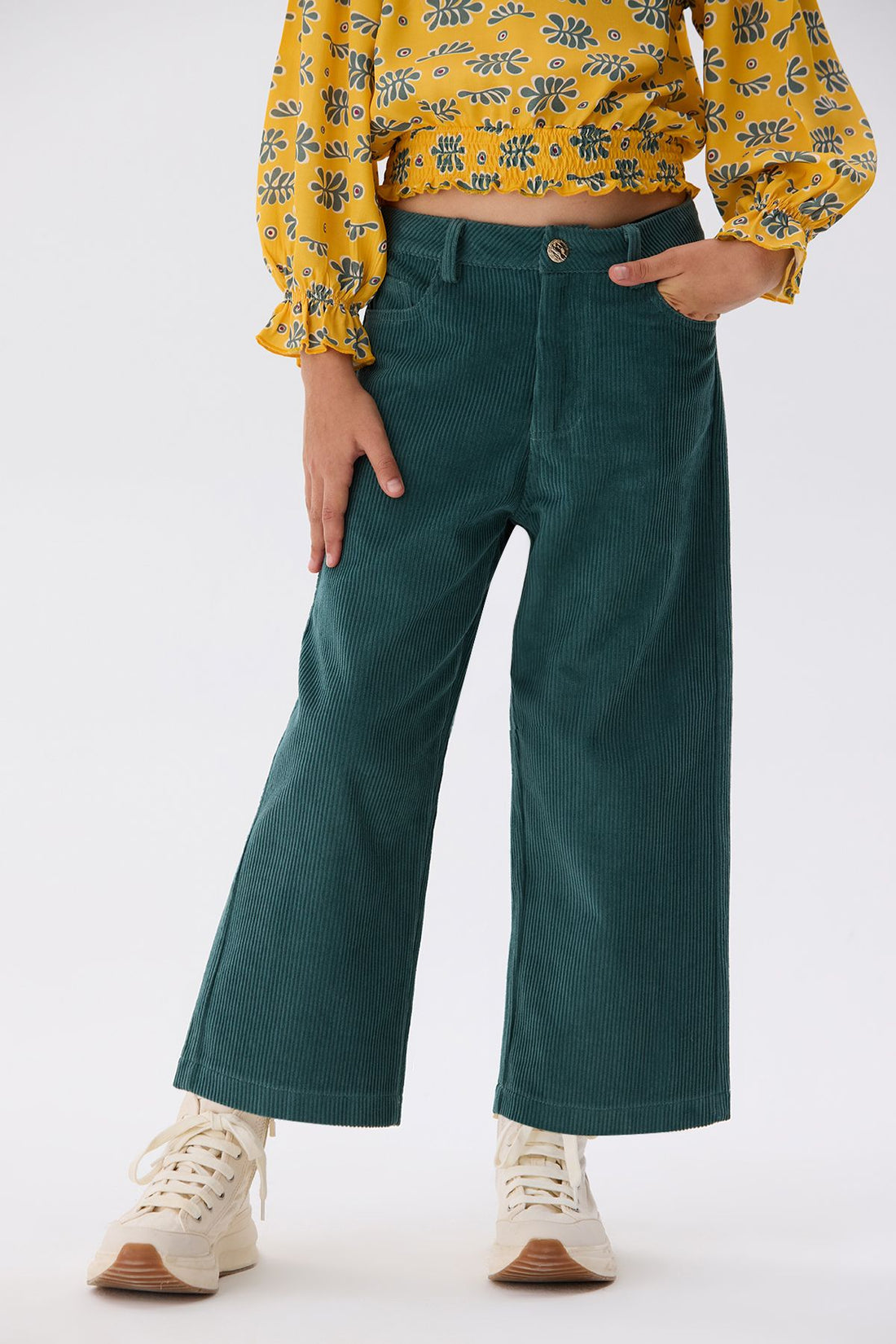 Girl Green Trousers - BgStore