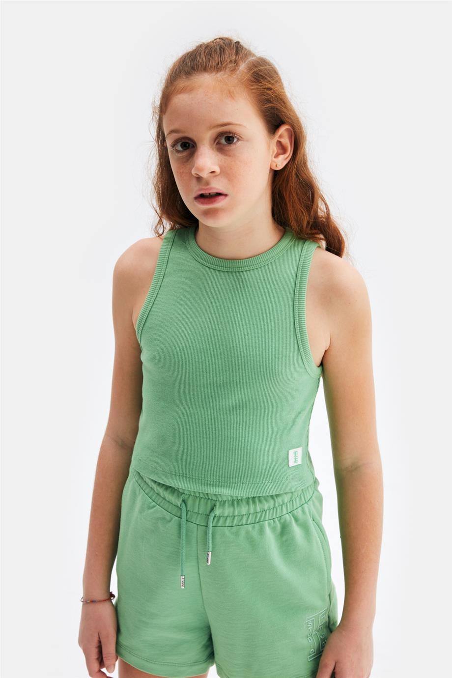 Girl Green Undershirt - BgStore