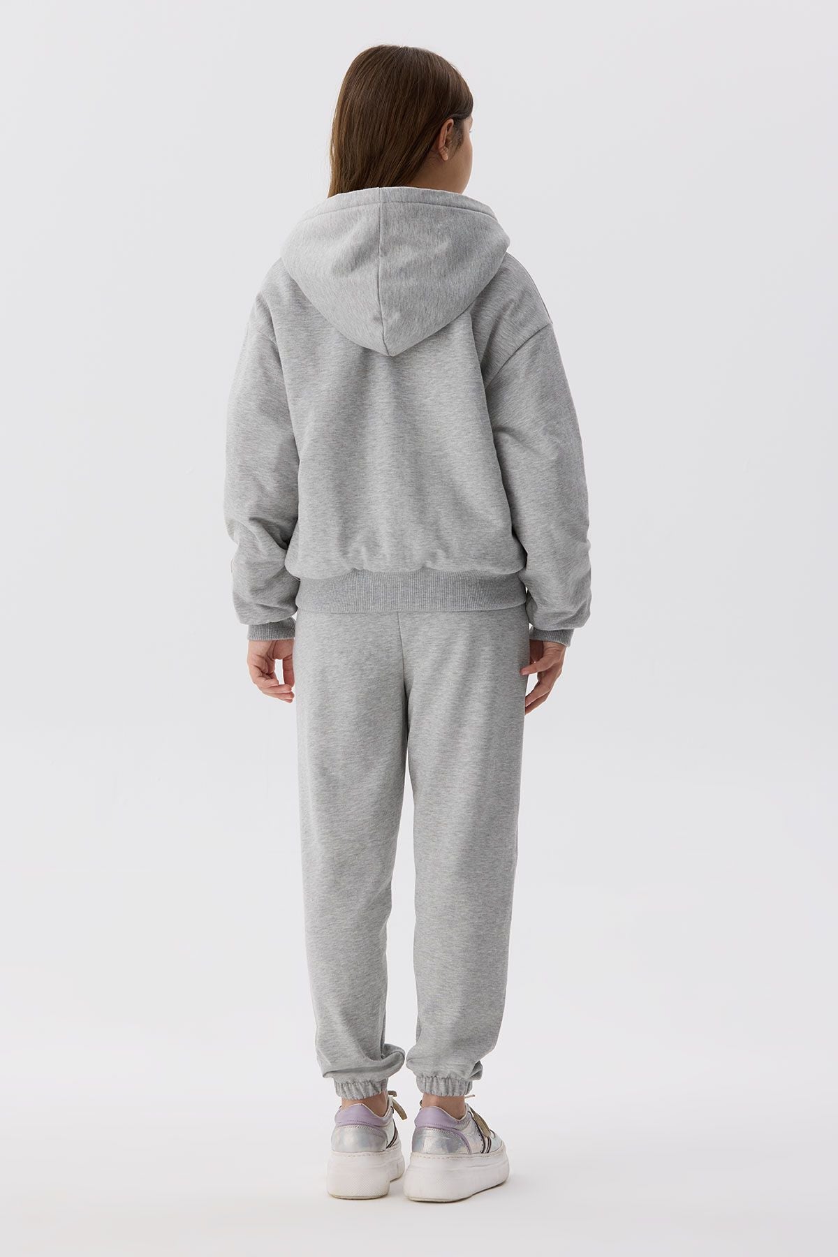 Girl Grey Tracksuit Top - BgStore