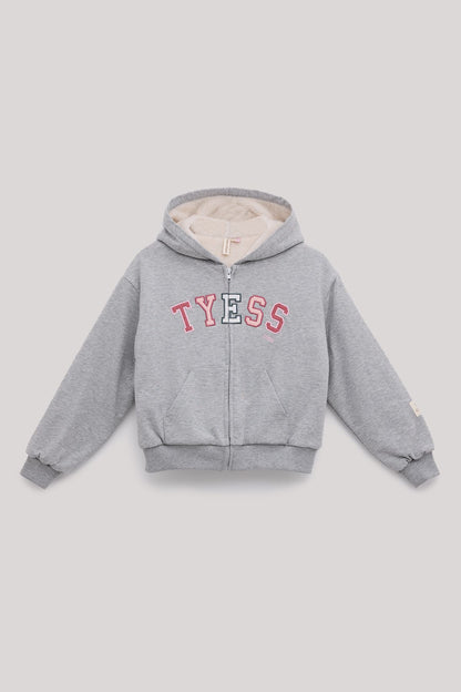 Girl Grey Tracksuit Top - BgStore