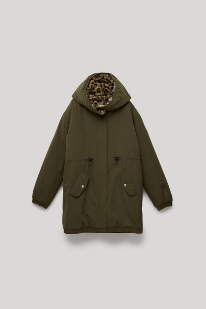 Girl Khaki Coat - BgStore