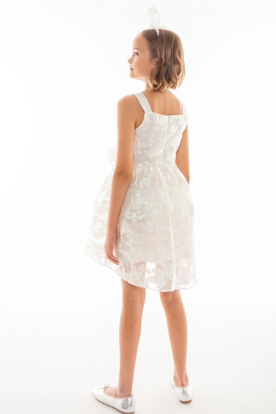 Girl White Dress - BgStore