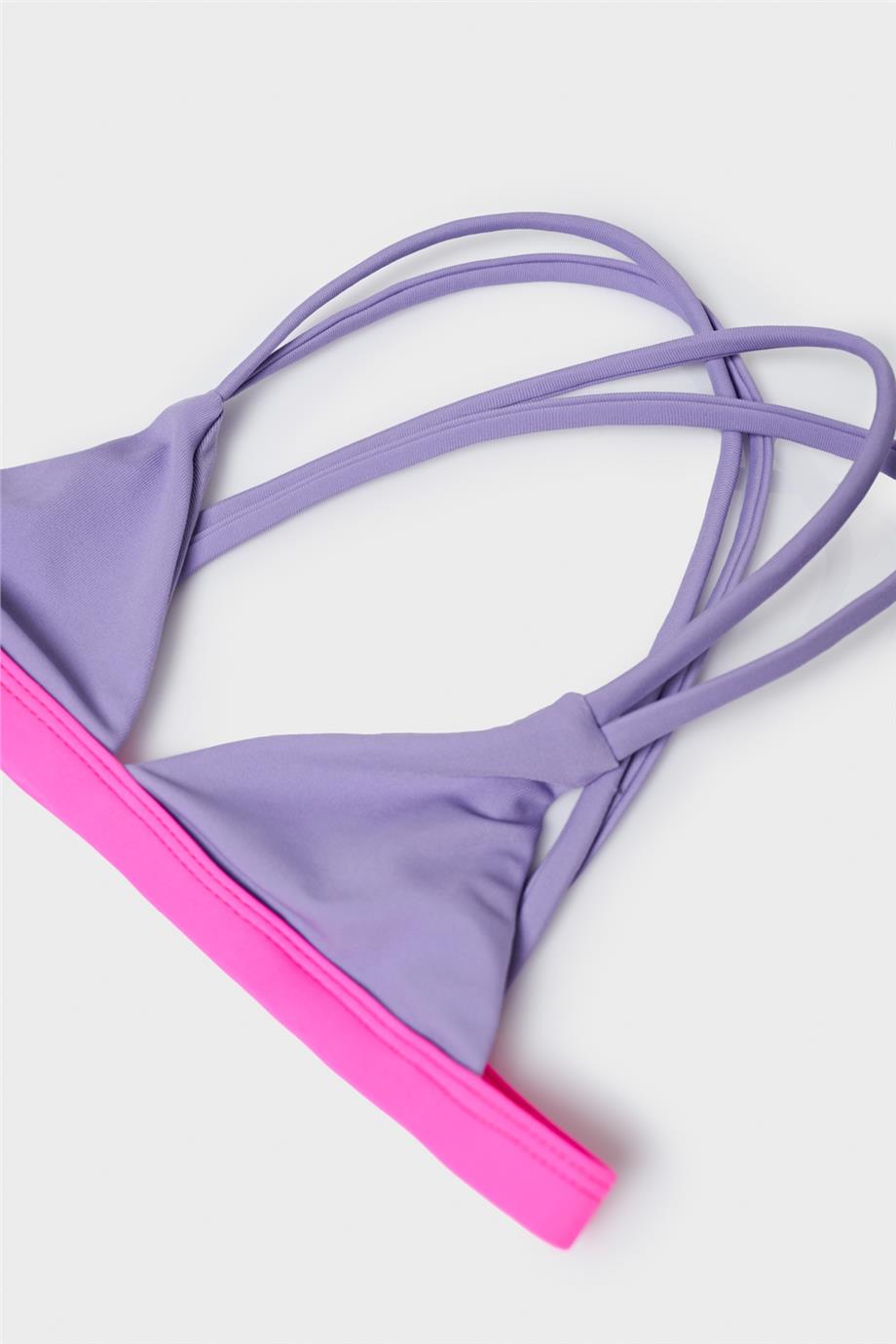 Girl Lilac Bikini Top - BgStore