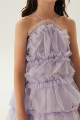 Girl Lilac Dress - BgStore