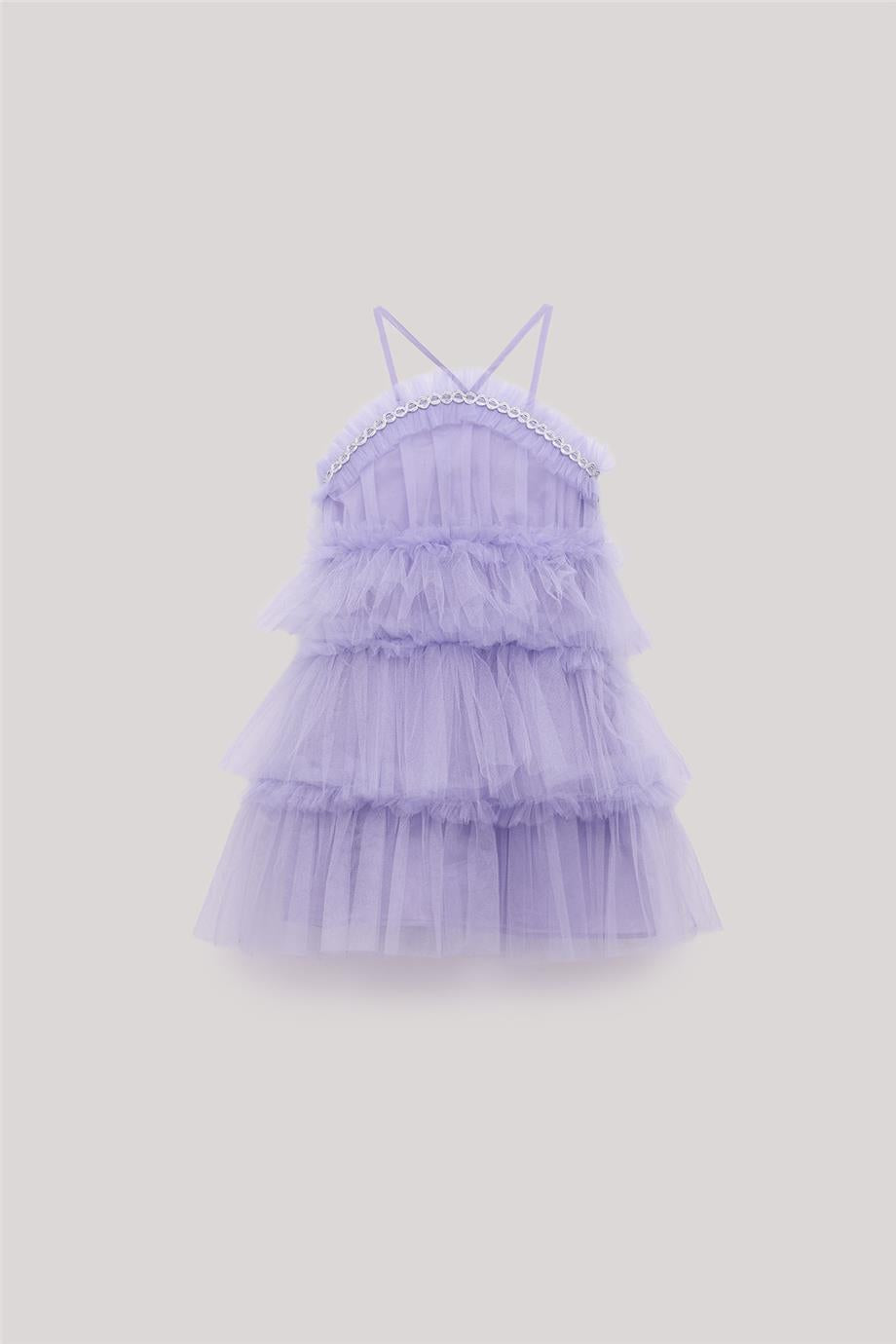 Girl Lilac Dress - BgStore