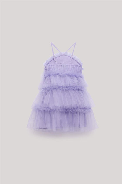 Girl Lilac Dress - BgStore