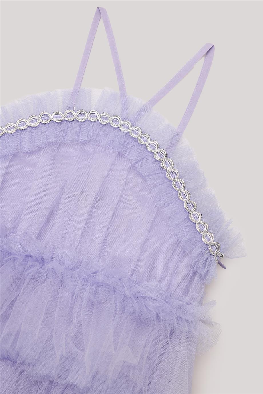 Girl Lilac Dress - BgStore