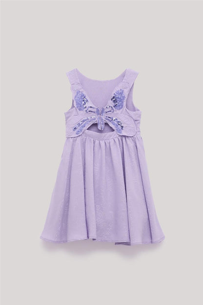 Girl Lilac Dress - BgStore