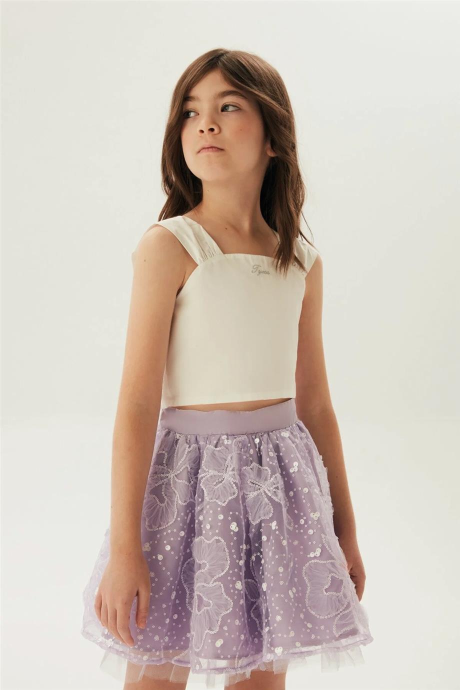 Girl Lilac Skirt - BgStore