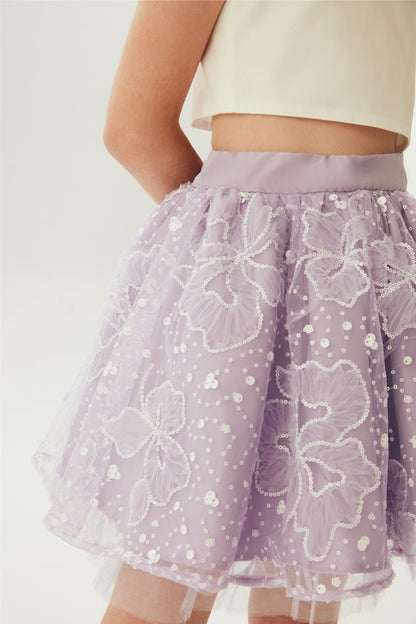 Girl Lilac Skirt - BgStore