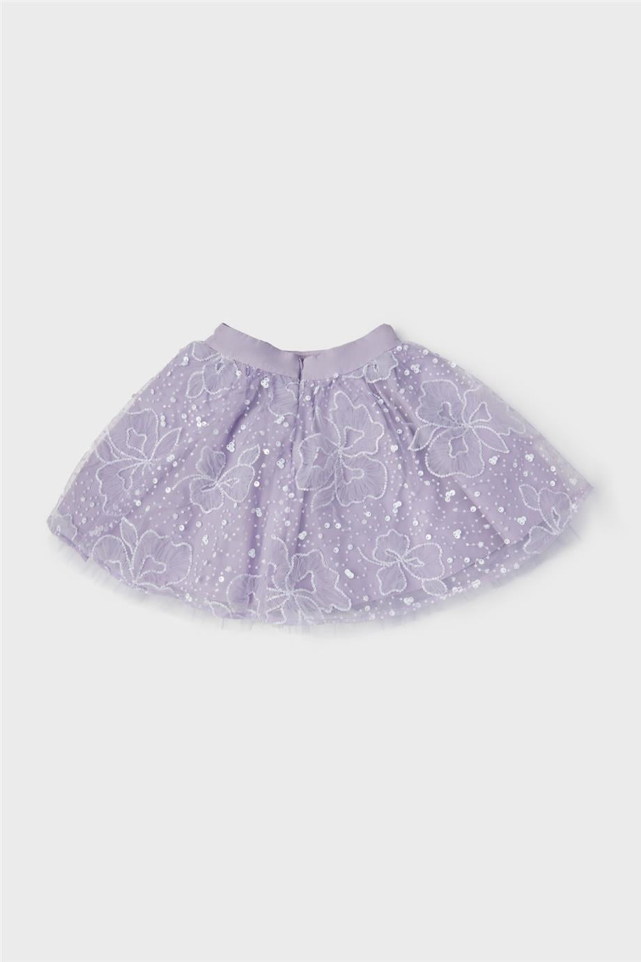 Girl Lilac Skirt - BgStore