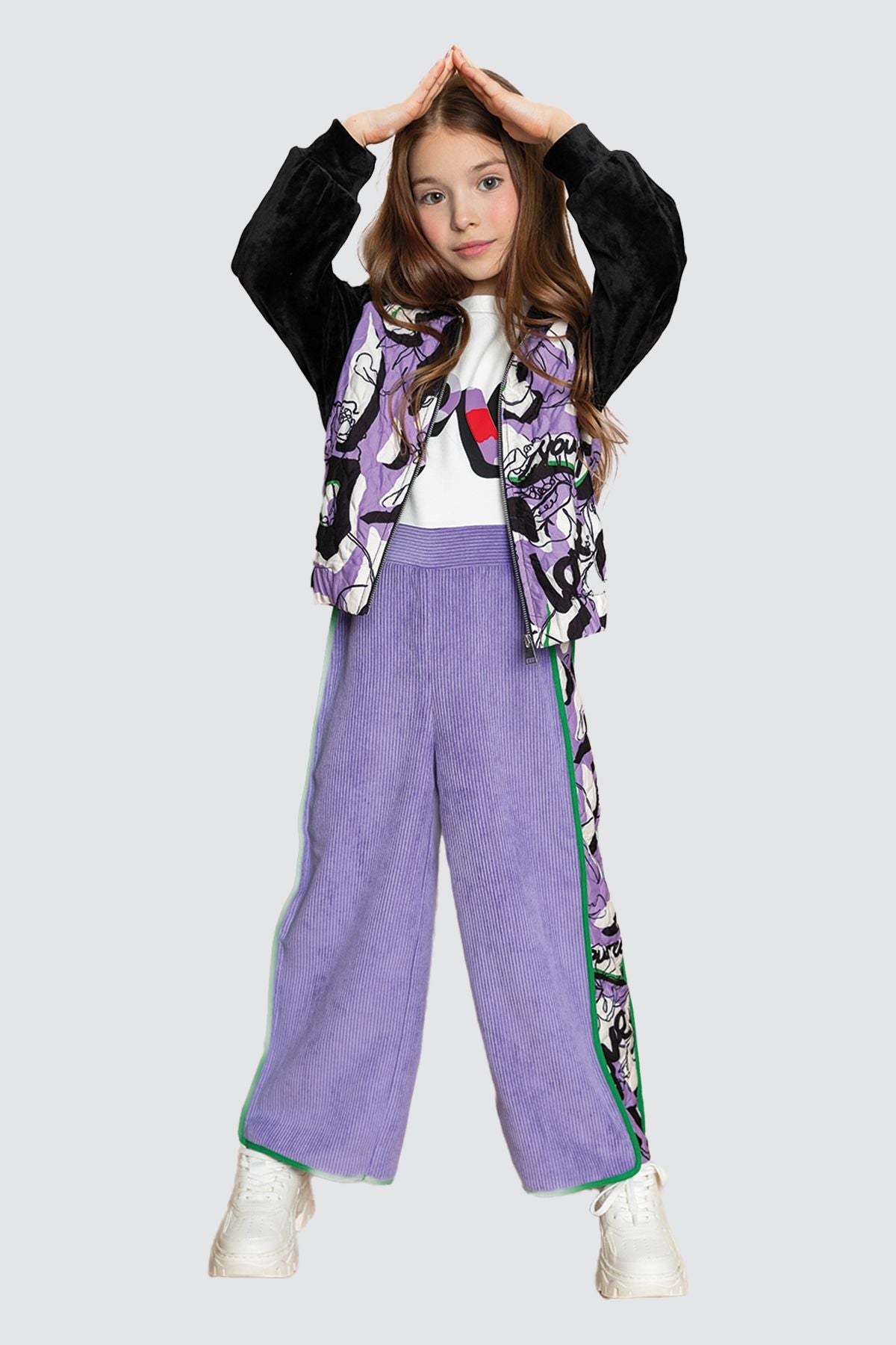 Girl Lilac Trousers - BgStore