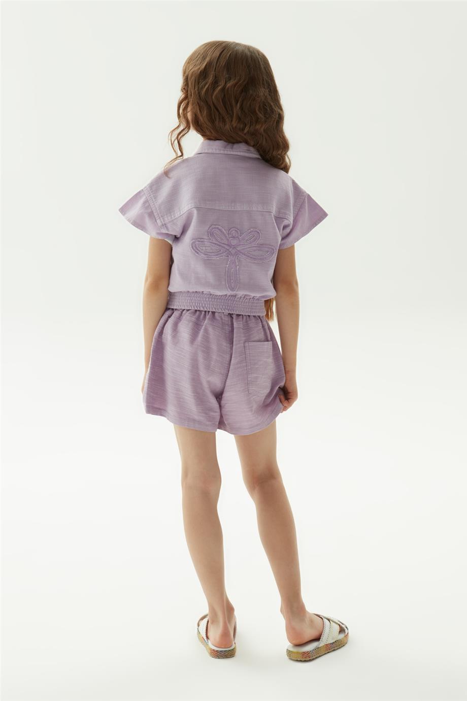 Girl Lilac Vest - BgStore