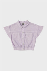 Girl Lilac Vest - BgStore