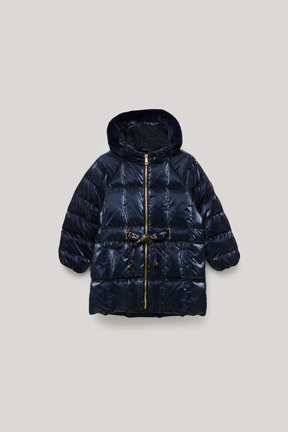 Girl Navy Blue Coat - BgStore