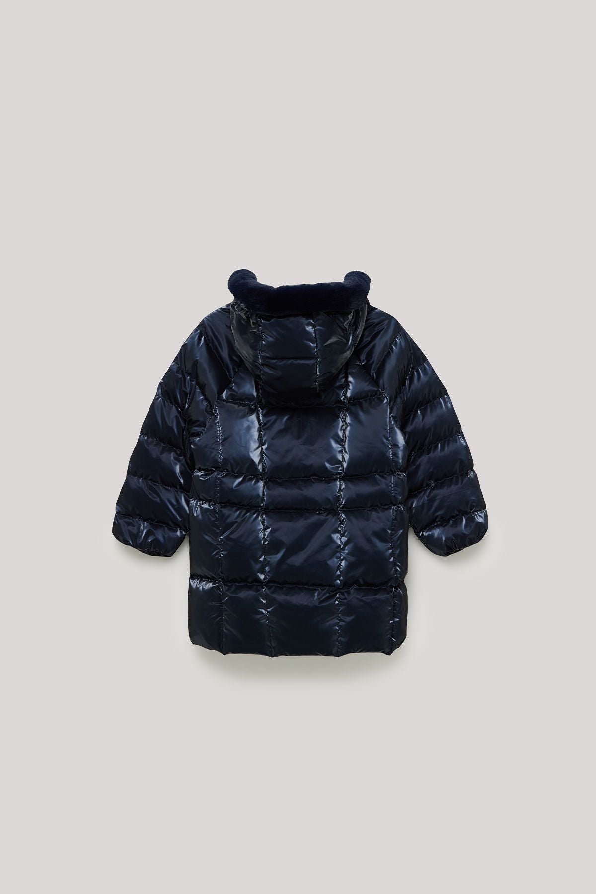 Girl Navy Blue Coat - BgStore