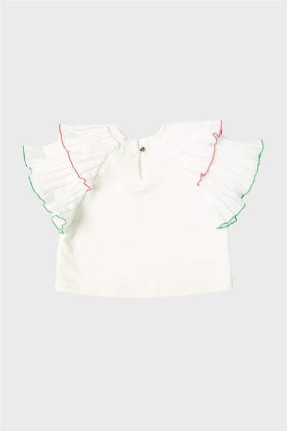 Girl Off White Blouse - BgStore