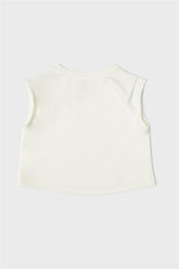 Girl Off White Blouse - BgStore