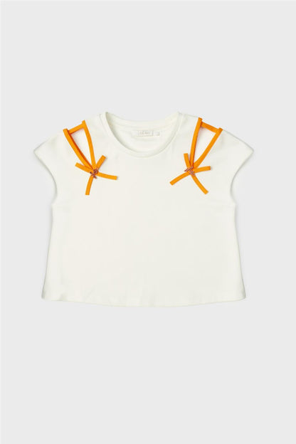 Girl Off White Blouse - BgStore