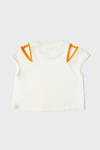 Girl Off White Blouse - BgStore