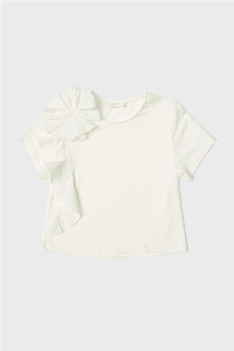 Girl Off White Blouse - BgStore