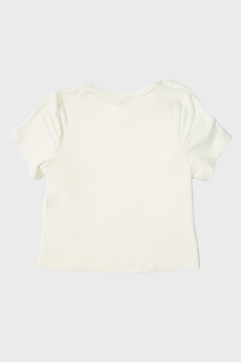 Girl Off White Blouse - BgStore