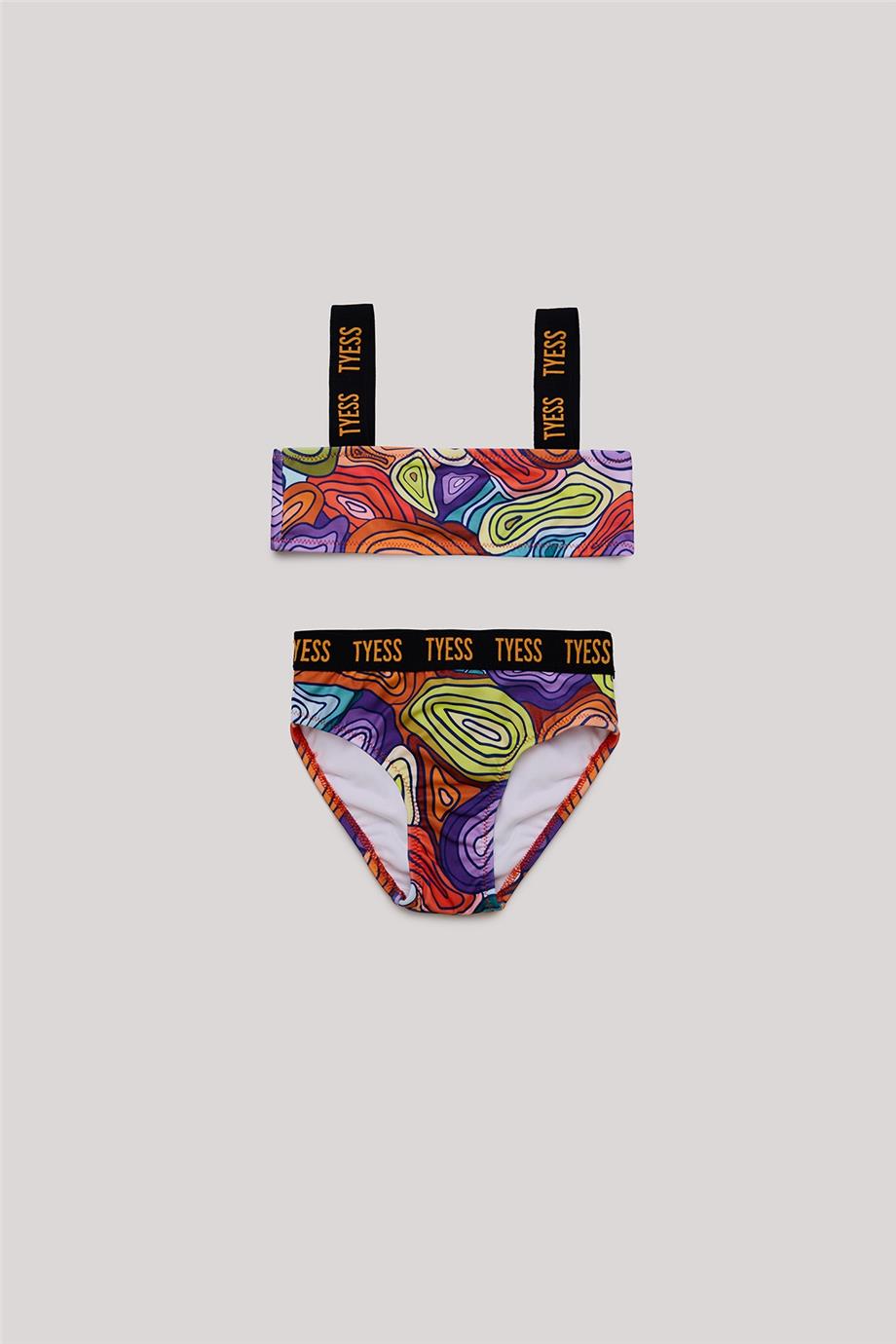 Girl Patterned Bikini - BgStore