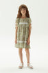 Girl Patterned Dress - BgStore