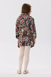 Girl Patterned Jacket - BgStore