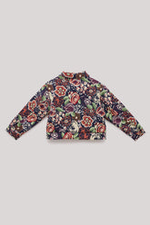 Girl Patterned Jacket - BgStore