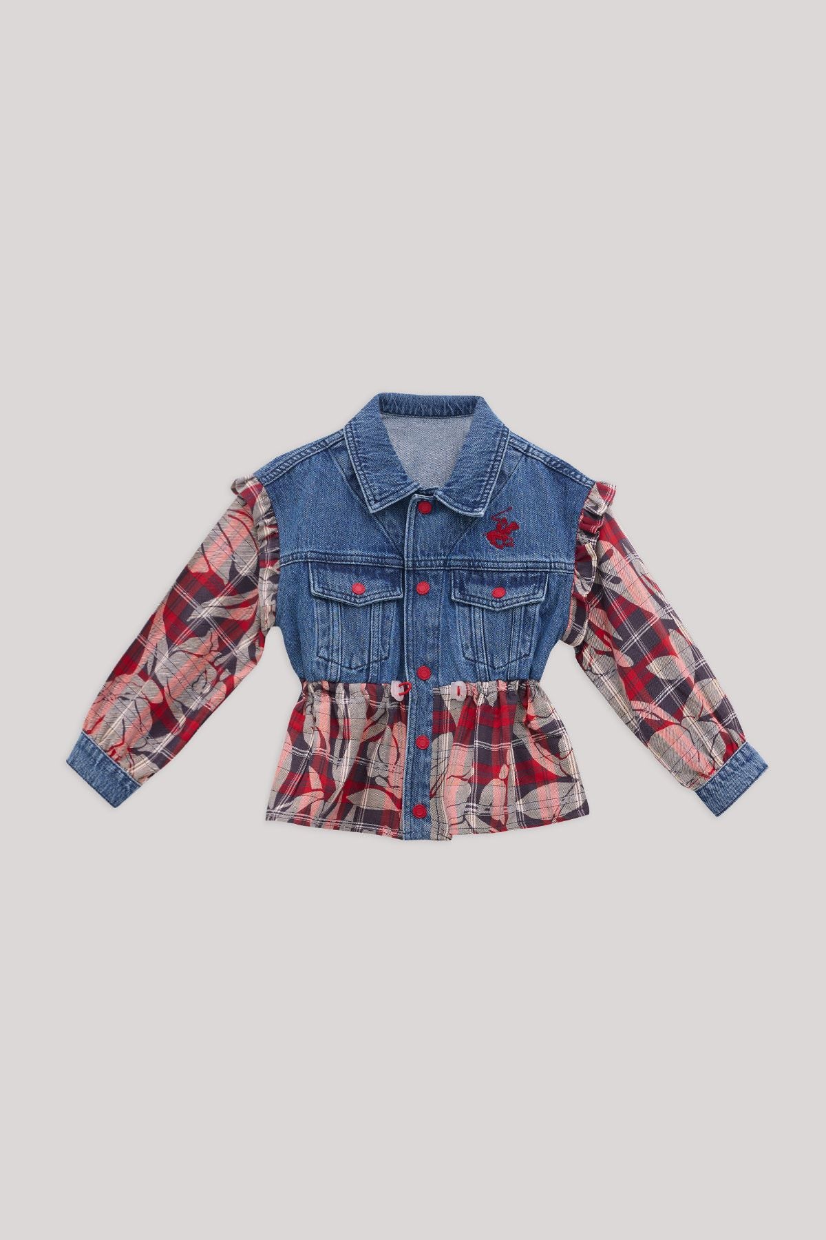 Girl Patterned Jacket - BgStore