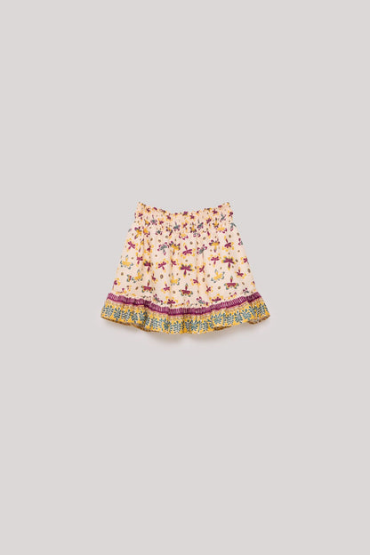 Girl Patterned Skirt - BgStore