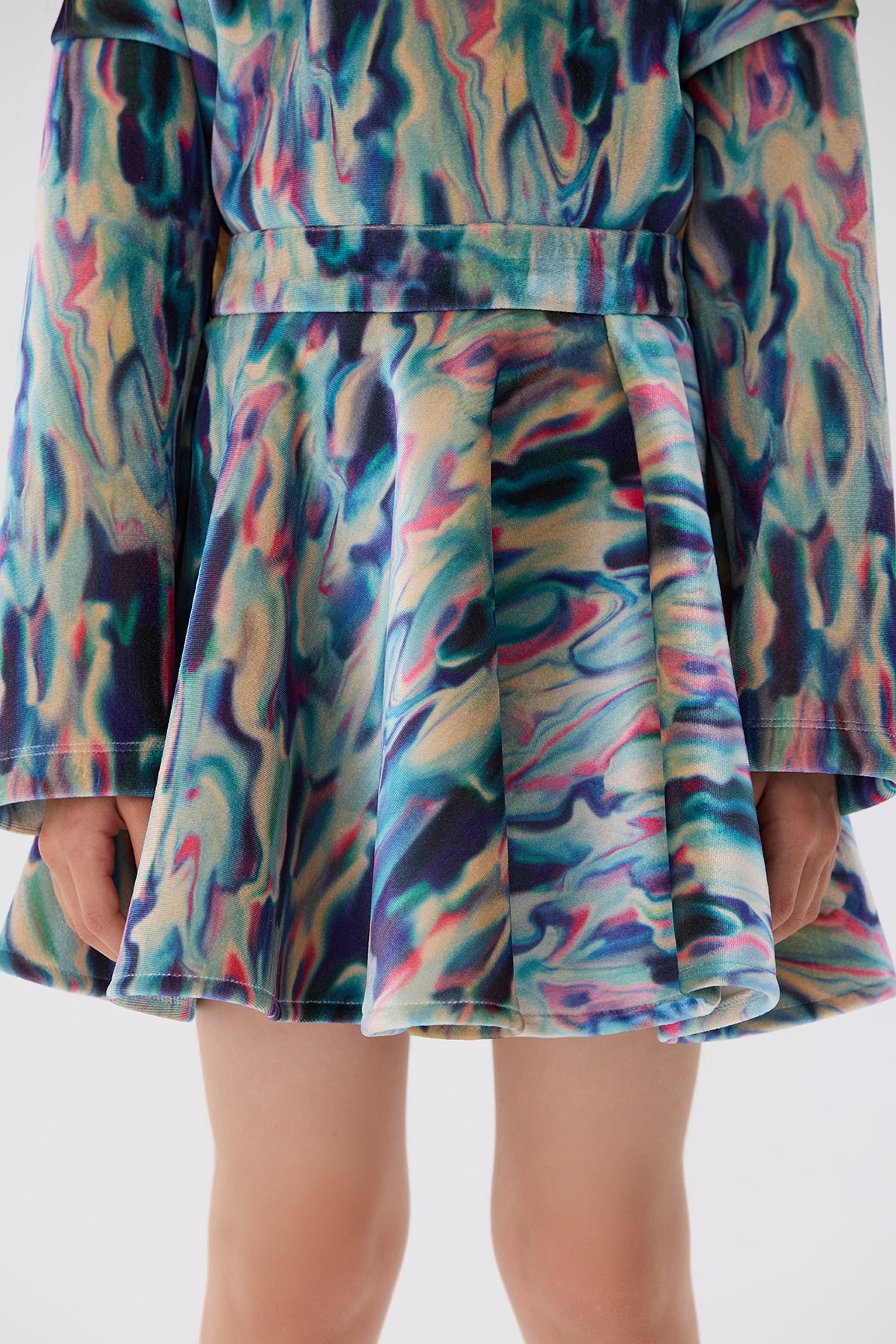 Girl Patterned Skirt - BgStore