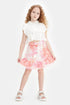 Girl Patterned Skirt - BgStore