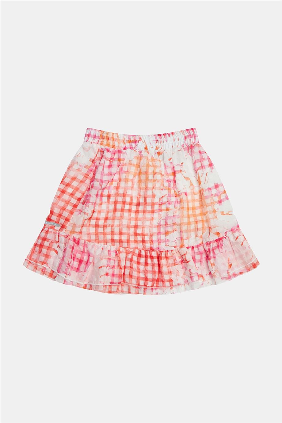 Girl Patterned Skirt - BgStore