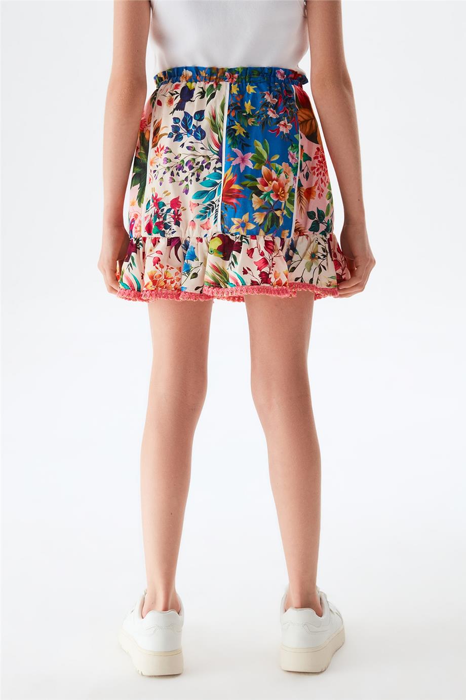 Girl Patterned Skirt