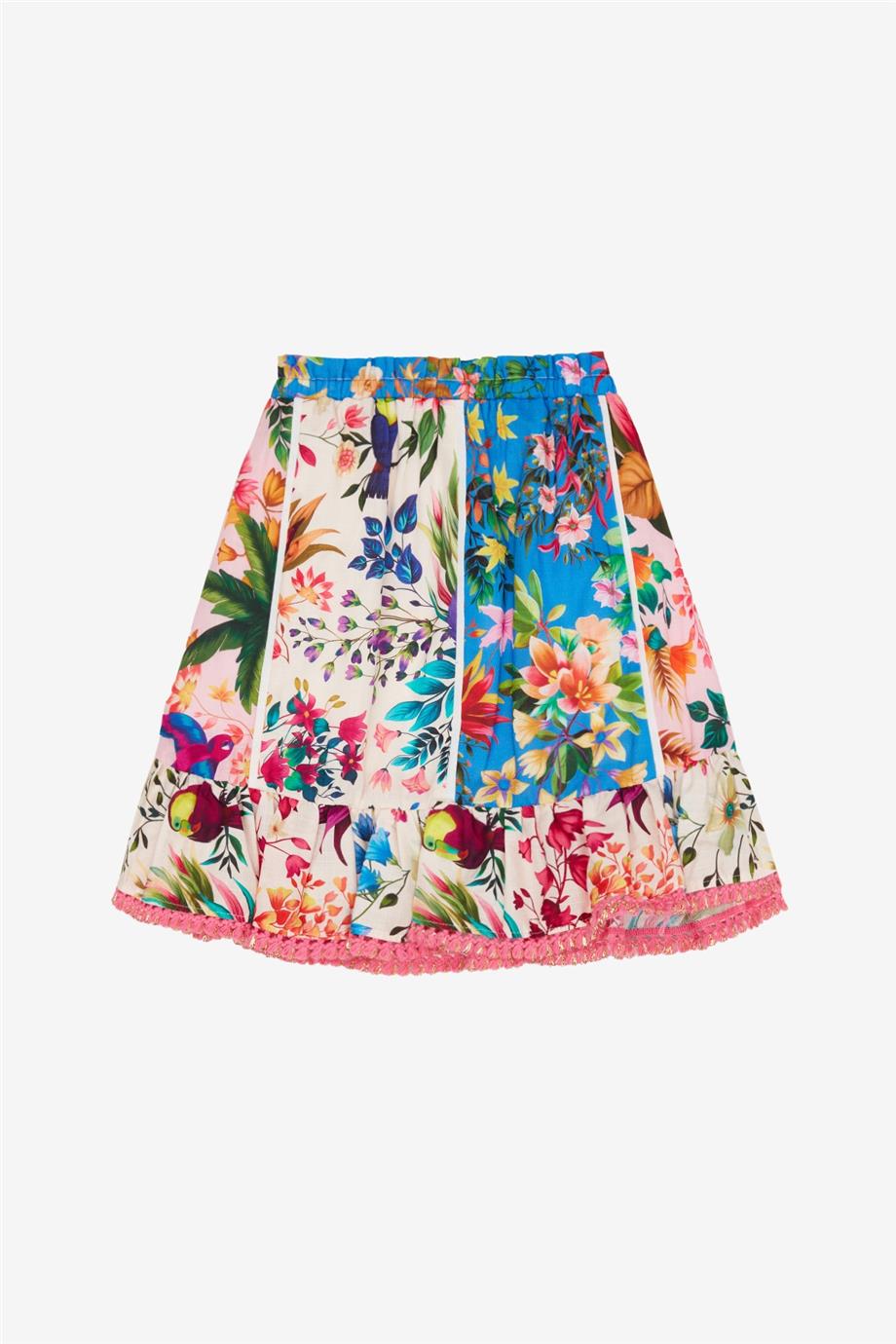 Girl Patterned Skirt