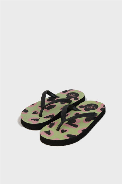 Girl Patterned Slippers - BgStore