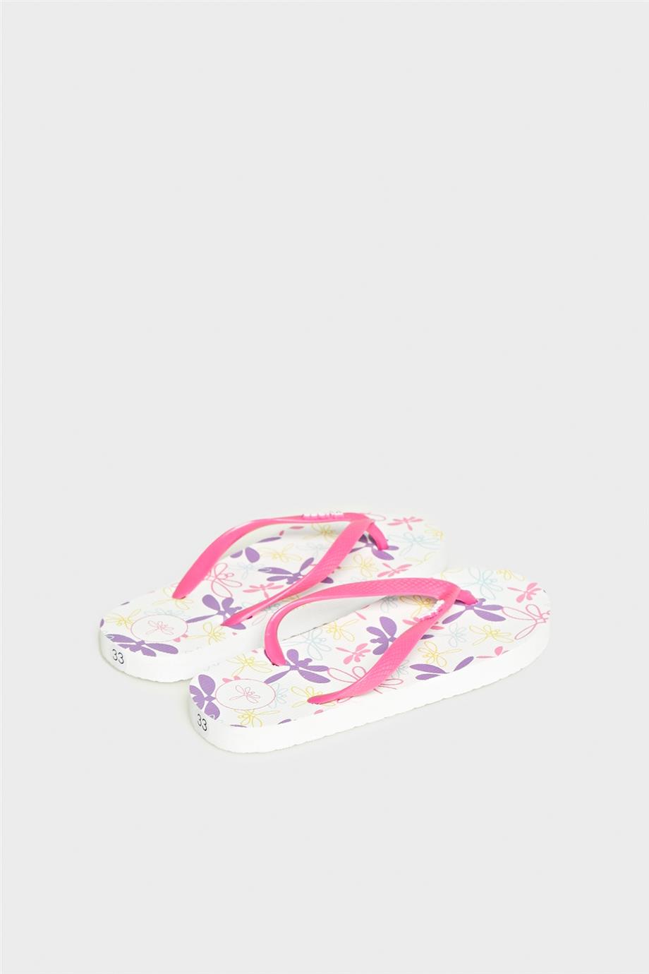 Girl Patterned Slippers - BgStore