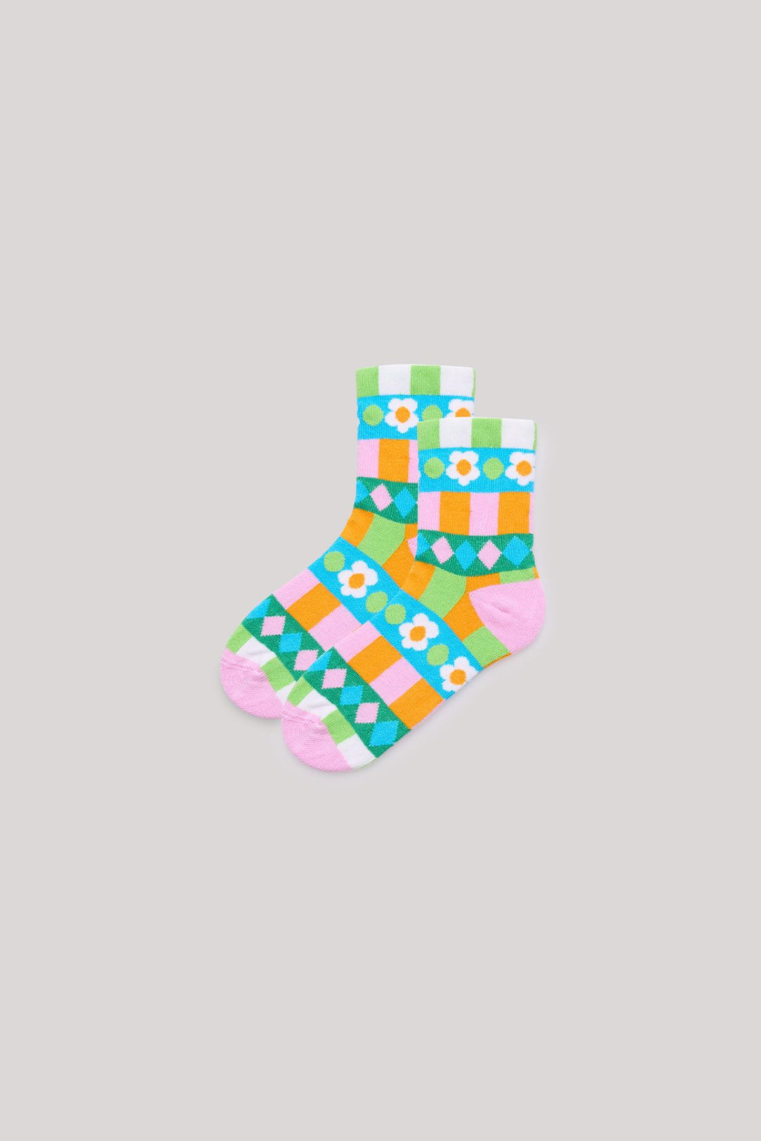 Girl Patterned Socks - BgStore