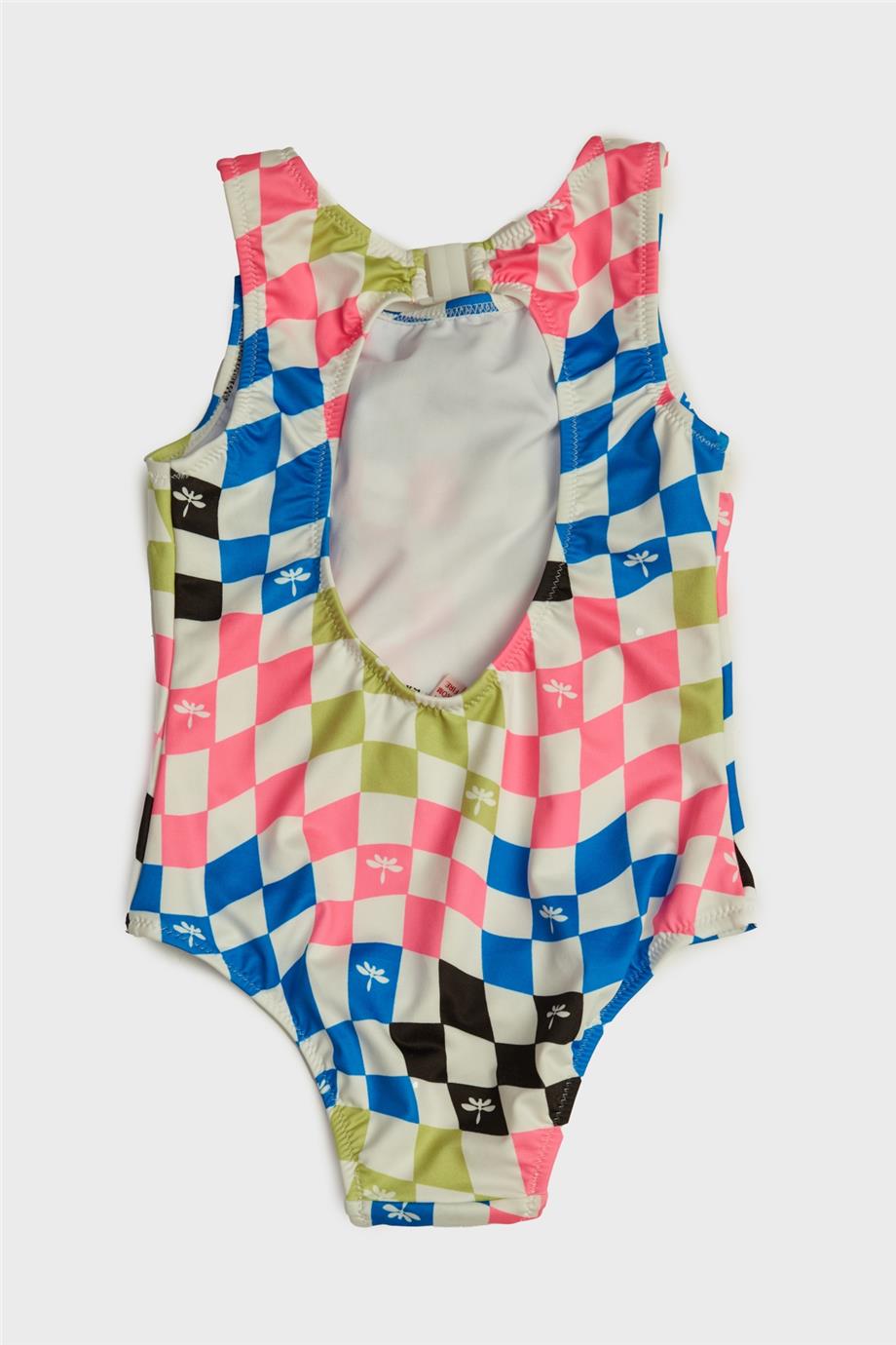 Girl Patterned Swimsuit - BgStore