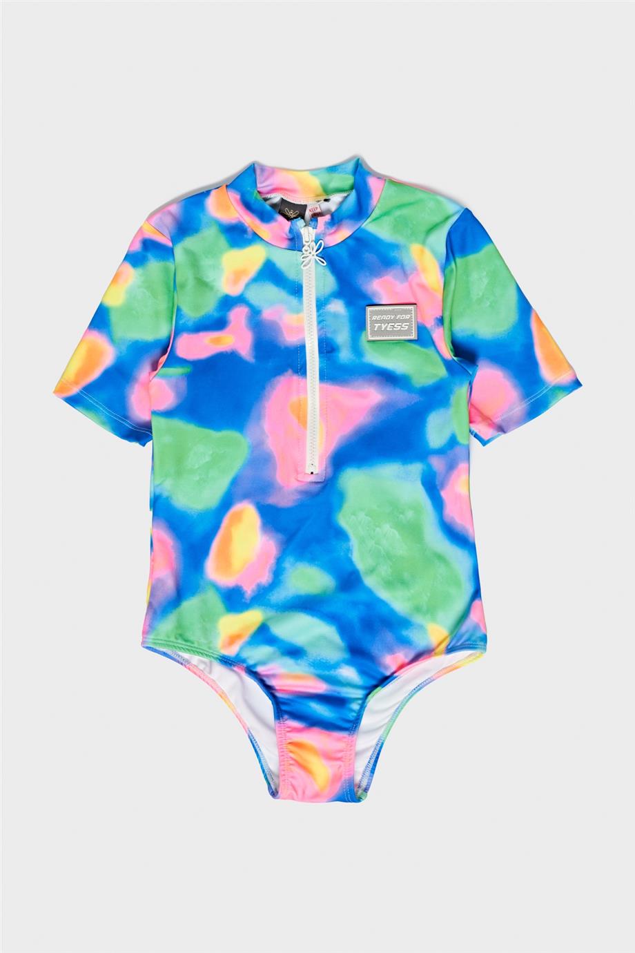 Girl Patterned Swimsuit - BgStore