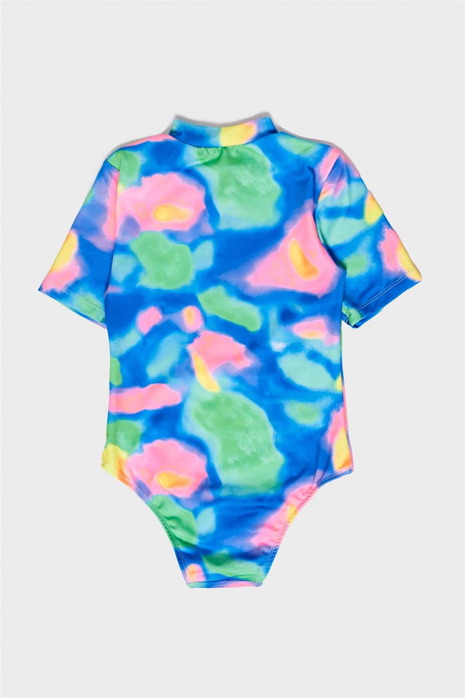 Girl Patterned Swimsuit - BgStore